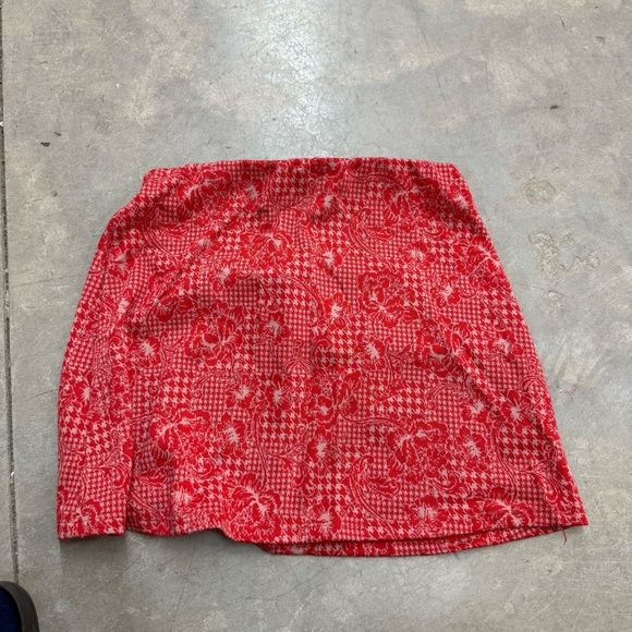 Urban Outfitters Dresses & Skirts - Urban Outfitters Red and White Mini Skirt Cocktail